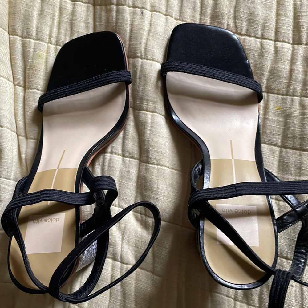 Worn once I can’t wear heels anymore I love these shoes the look nice elegant